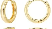 Best 5 Solid Gold Hoop Earrings