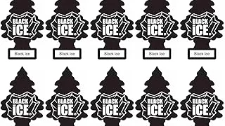 Most Popular 5 Little Trees Black Ice Scent Air Freshener So