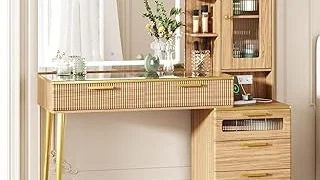 Top 5 Solid Wood Makeup Vanity